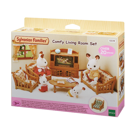 Sala de estar Sylvanian Families Set Accesorios-0