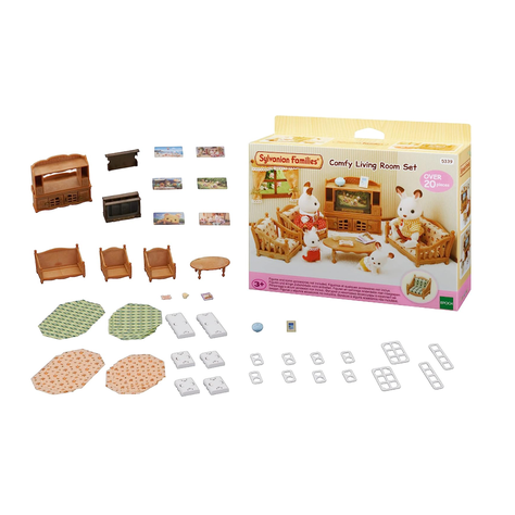 Sala de estar Sylvanian Families Set Accesorios-3