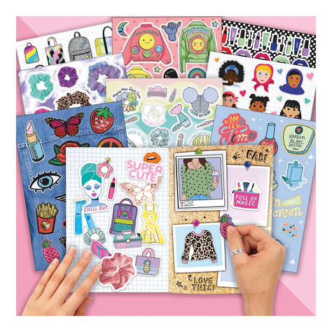 Libro de Stickers Fashion 1000+ Fashion Angels-1