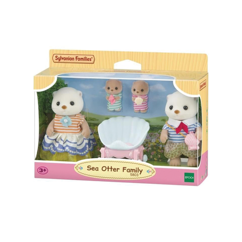 Familia Nutria Marina Sylvanian Families-0