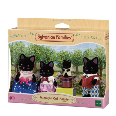 Familia Gatos de Medianoche Sylvanian Families-0