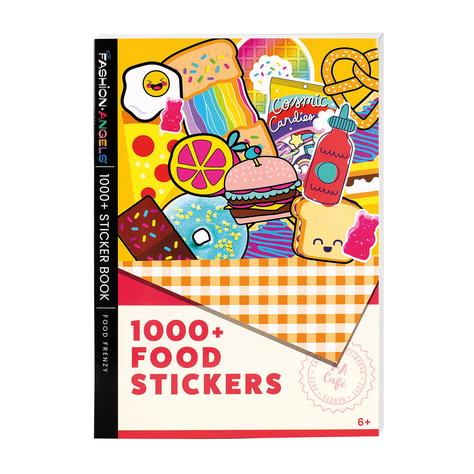 Libro de Stickers Comida 1000+ Fashion Angels-0