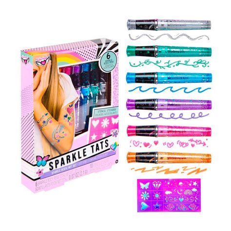 Marcadores para Crear Tatuajes Brillantes Fashion Angels-0