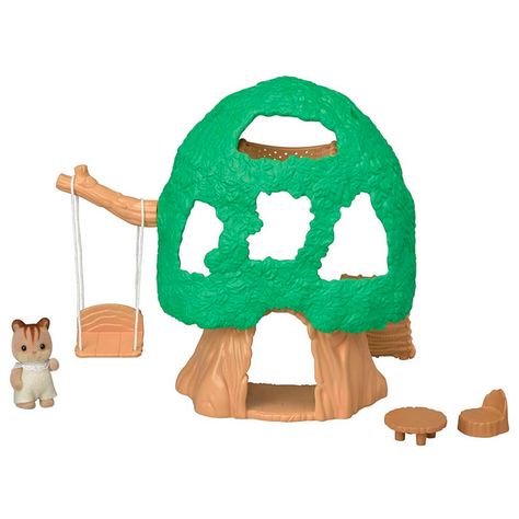 Casa del Árbol Bebé Sylvanian Families-1