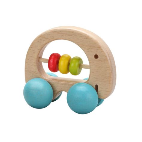 Cascabel Elefante de Madera Classic World-0