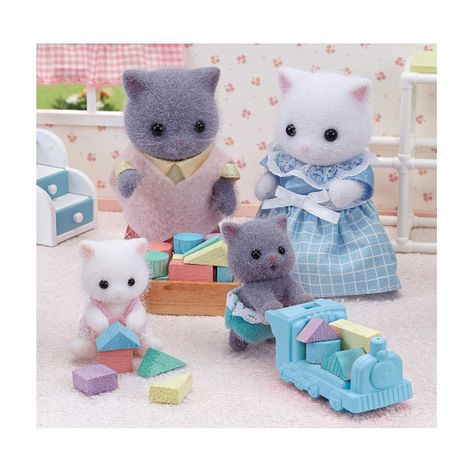 Mellizos Gatos Persa Sylvanian Families-3