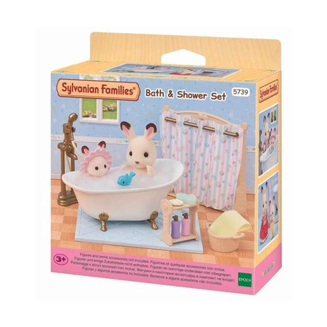 Set de Baño Ducha Sylvanian Families-0