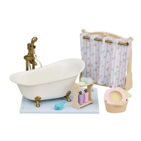 Set de Baño Ducha Sylvanian Families-1