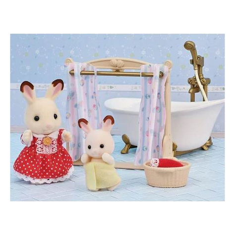 Set de Baño Ducha Sylvanian Families-2