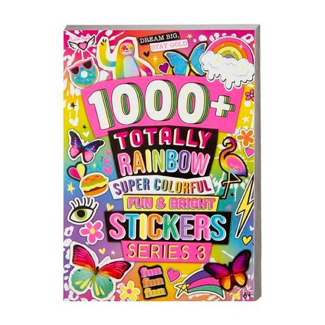 Libro con 1000 Stickers Arcoíris Fashion Angels-0