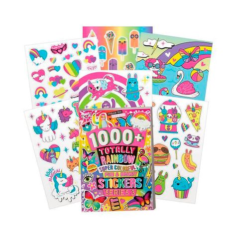 Libro con 1000 Stickers Arcoíris Fashion Angels-1