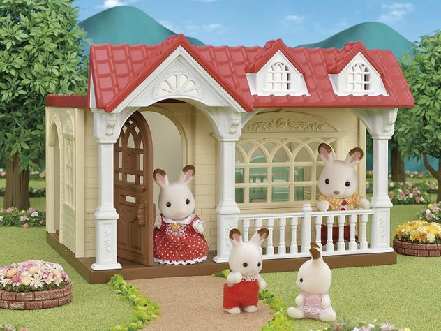 Casa Techo de Frambuesa Sylvanian Families-1