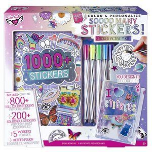 Libro Stickers y Lápices Fashion Angels-0