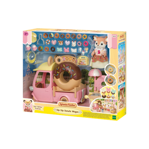 Carrito de Donas Sylvanian Families-0