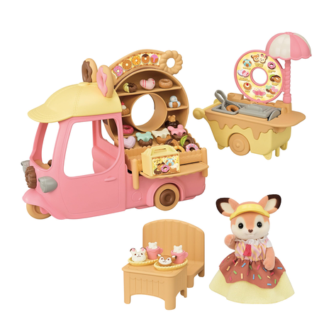 Carrito de Donas Sylvanian Families-1