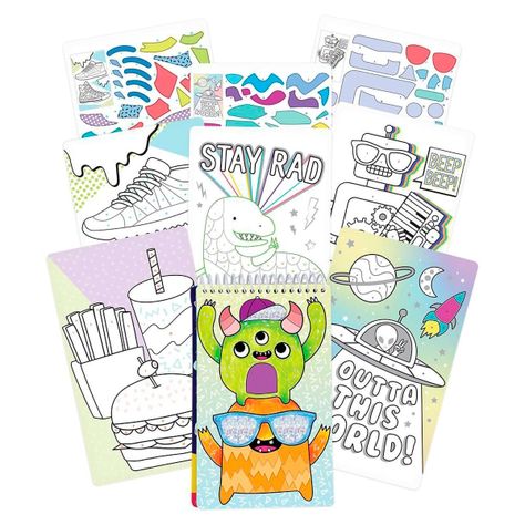 Libreta para Pegar Sticker por Números Dino Fashion Angels-1
