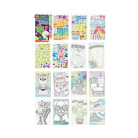 Libreta para Pegar Sticker por Números Dino Fashion Angels-2