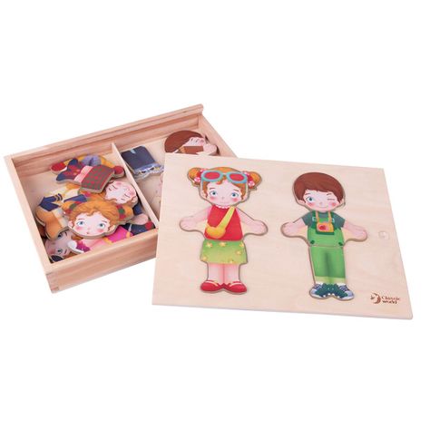 Puzzle Niños para Vestir Classic World-0