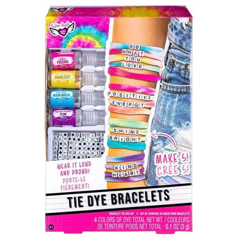 Set para Hacer Pulseras Tie Dye Fashion Angels-0