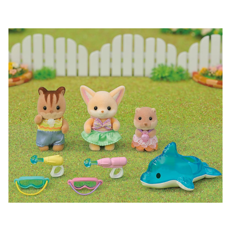 Amigos de la Guardería Fiesta en la Piscina Sylvanian Families-2