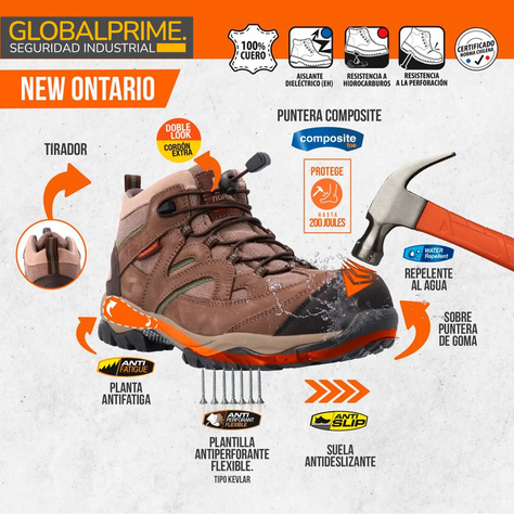 Zapatilla de Seguridad Norseg New Ontario-7