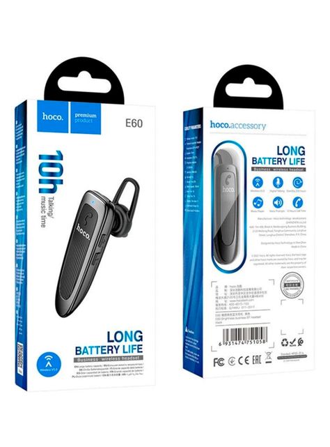 Audifono Bluetooth Manos Libres E60 Bateria Larga Duracion-3
