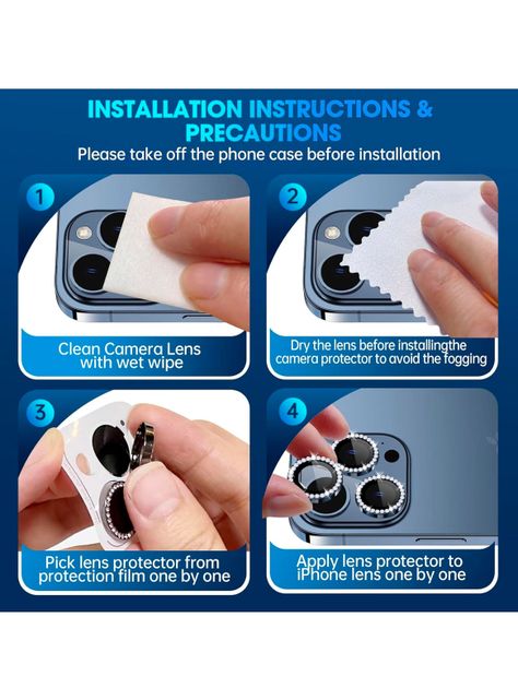 Protector Lente Camara Para iPhone 15 Pro/Pro Max Metal Gold-3