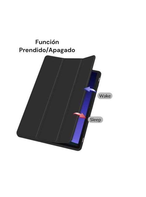 Funda Smart Cover Para Tab Samsung S9 Fe + Plus Lila-1