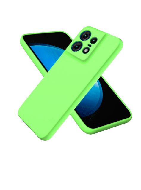 Carcasa Funda Para Motorola Edge 50 Pro Goma Verde-0