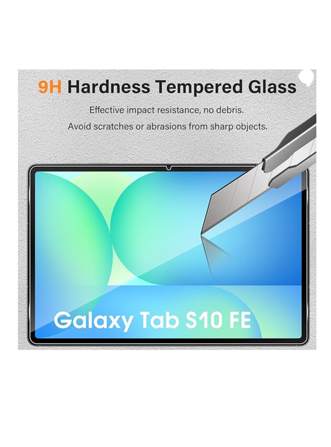 Lamina De vidrio Para Tablet Samsung S10 fe-4
