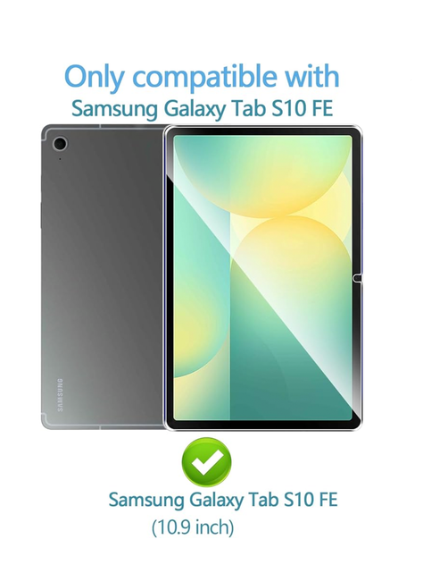 Lamina De vidrio Para Tablet Samsung S10 fe-5