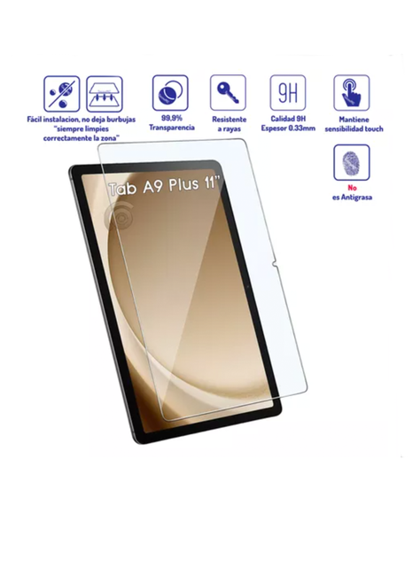 Lamina De Vidrio Para Tablet Samsung Galaxy A9 Plus-1