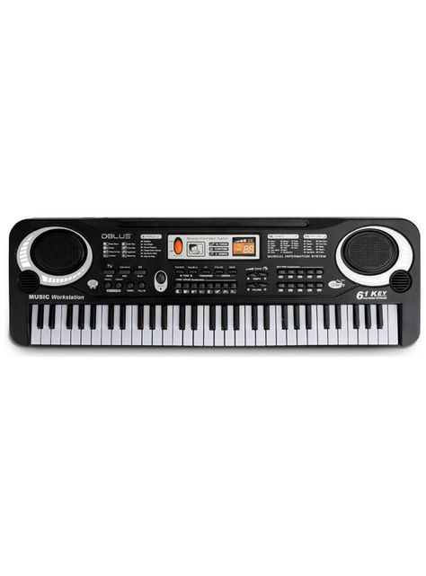 Teclado Electrónico Infantil Dblue 61 Teclas Con Mic /dismac-1