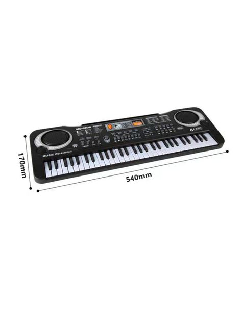 Teclado Electrónico Infantil Dblue 61 Teclas Con Mic /dismac-3