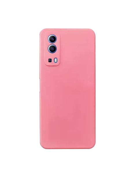 Carcasa Funda Para Vivo Y53S Goma Rosado-0