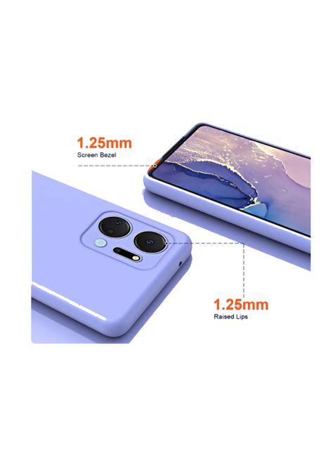 Carcasa Para Honor X7A Goma Turquesa-1