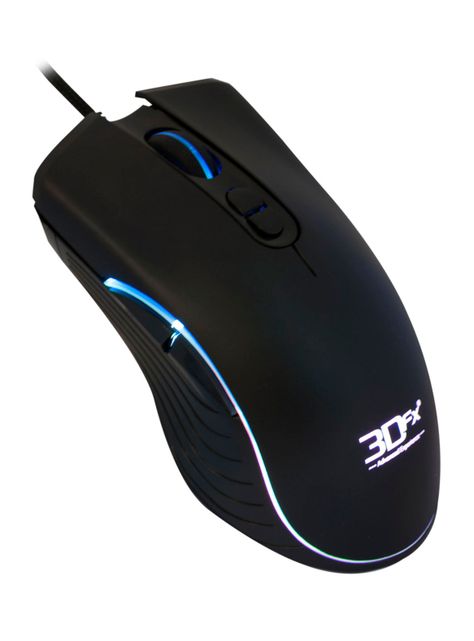 Mouse Gamer 3DFX Acid Rain 4800 DPI 08792 Negro-2
