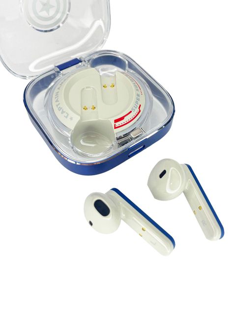 Audifonos Inalambricos Bluetooth Marvel Avengers Azul-0