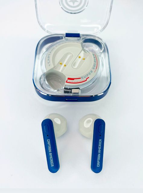 Audifonos Inalambricos Bluetooth Marvel Avengers Azul-1