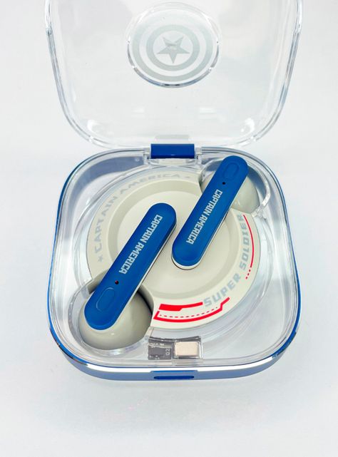 Audifonos Inalambricos Bluetooth Marvel Avengers Azul-2