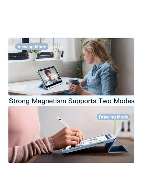 Funda Smart Cover Para iPad 11th Generación A16 2025-5