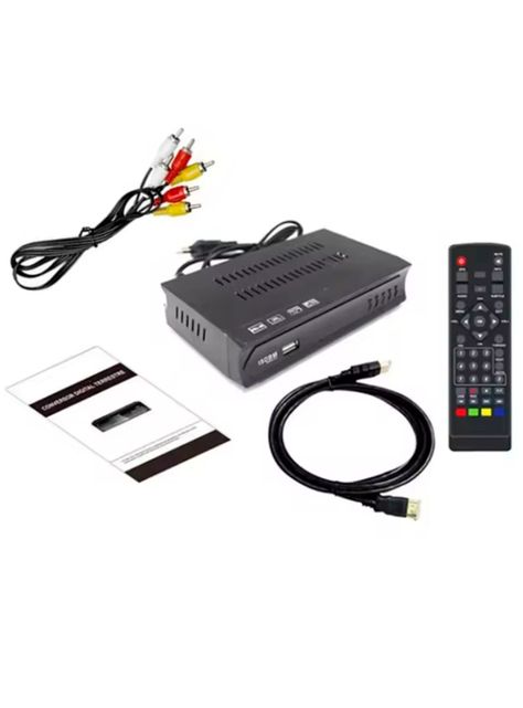 Decodificador Sintonizador TV Digital HDMI/RCA/Coaxia/USB HD-3