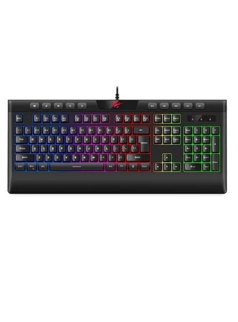 Teclado USB de Juego Retroiluminado Luz Led En Español-0