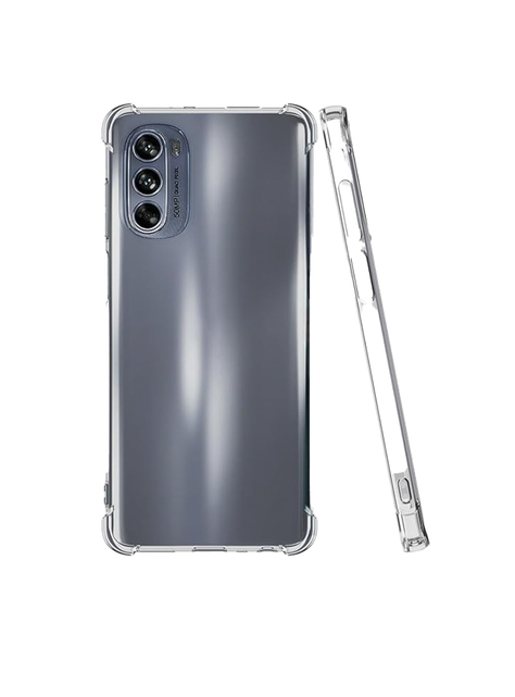 Carcasa Transparente Reforzados Para Motorola G82-0