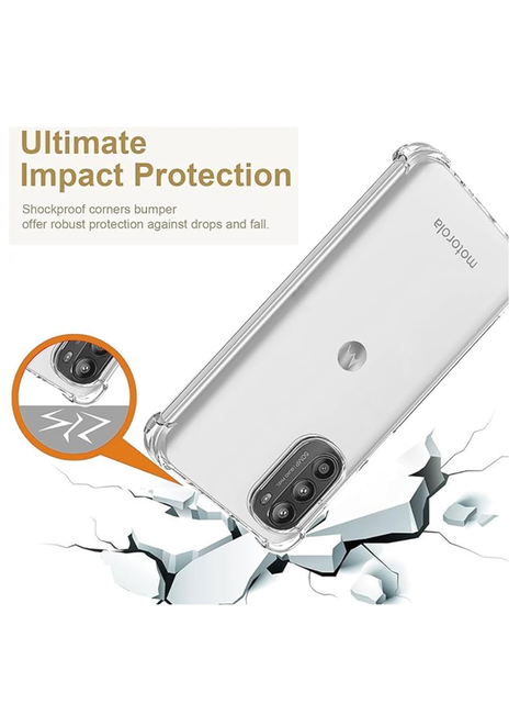 Carcasa Transparente Reforzados Para Motorola G82-2