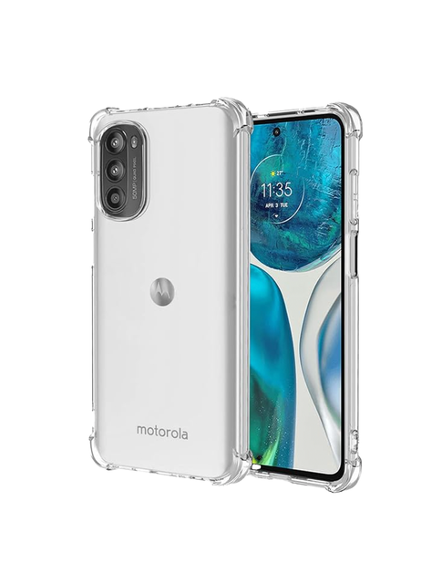 Carcasa Transparente Reforzados Para Motorola G82-3