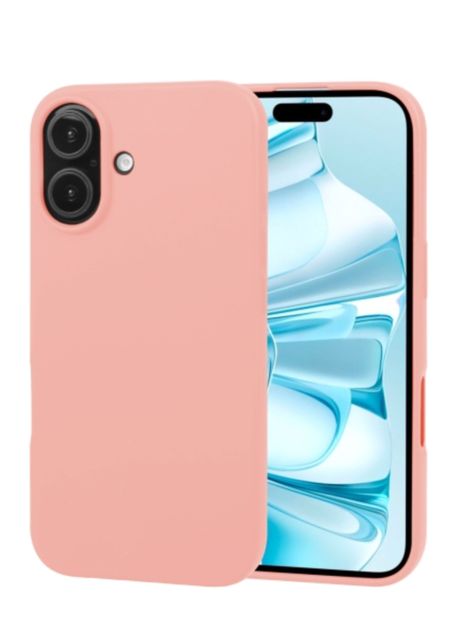 Carcasa Para iPhone 16 Silicona Rosado-0