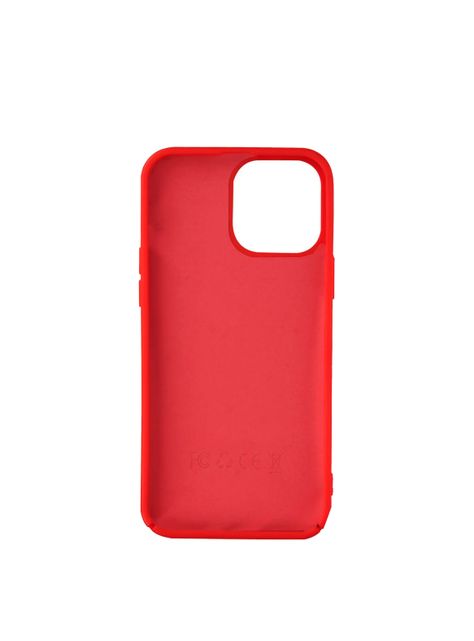 Carcasa Para iPhone 15 Pro Goma Rojo-1