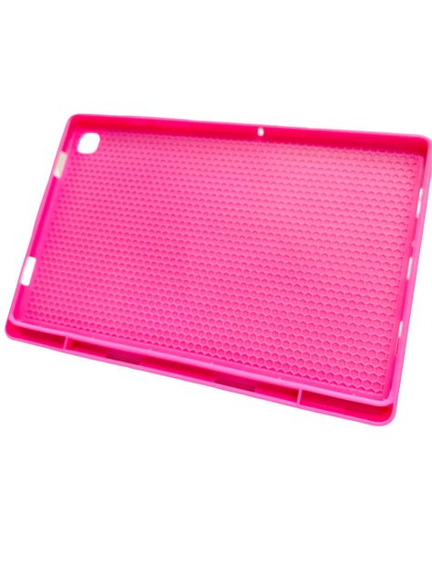 Funda Smart Cover Para Samsung Tab A7 T500 10.4 Fucsia-3