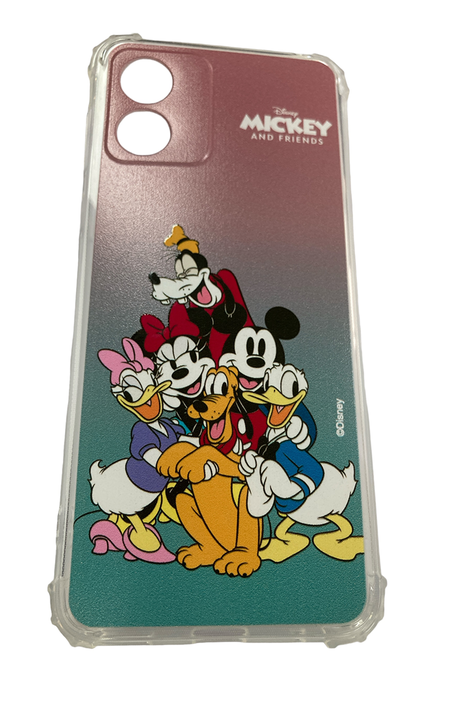 Carcasa Para Motorola G13/G53 Mickey Y Minnie Disney Negro-1